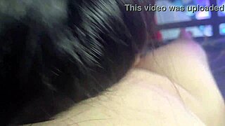 Mature Plays With Dildo And Licks Cum