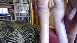 Naked Outdoors Peeing Then Fucking Sex Doll