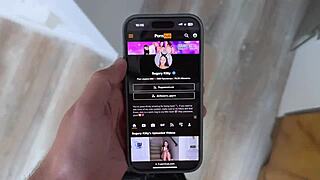 Stepbrother search porn to jerk off but found step sis to keep it a secret she let him fuck herself