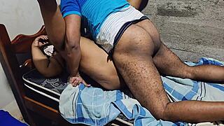 Stepsister gets fucked by stepbrother and swallows cum