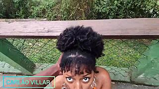 A pretinha gostosa sucks big cock deep and submissive