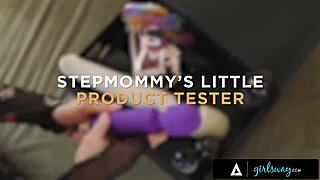 naughty milf serene siren explores various toys with petite 18+ stepbae kimmy kimm