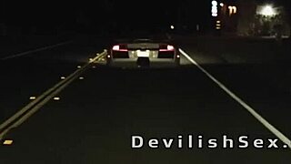 Muscular guy gets sucked then bangs blonde babe