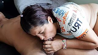 Colombian With Big Tits Fucking Her Stepson