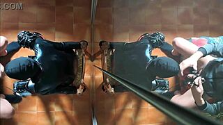 Chair-Tied Woman Endures Face Session