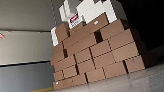 roller skates and thigh high fishnets cindy behr rides his cock