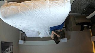 Blair conducts a casting interview with a skinny brunette teen