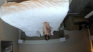 Blair conducts a casting interview with a skinny brunette teen