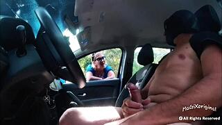 il pranzo della domenica turns into outdoor anal pounding with monster cock