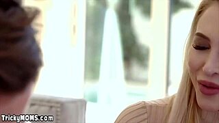 long legged beautiful stepmother embraces taboo sex with her stepson