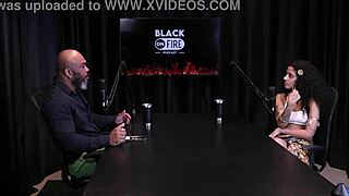 Bibi Hourani On Sheer Red