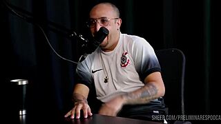 compilado da thiago barão no preliminares podcast com bia hot