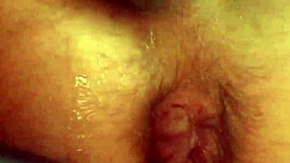 Big Anal Lips Sucked by Vacuum While Jerking Prolapse