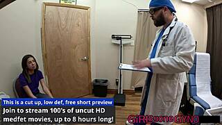 aria nicoles gets her 2023 yearly physical from doctor tampa at girlsgonegyno reup