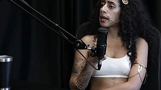 Bibi Hourani On Sheer Red