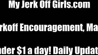 follow mistress leyla's gentle jerk off instructions for a relaxing session