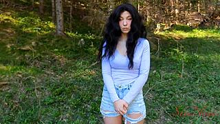 influencer asks, 'who will fuck me in the woods?'