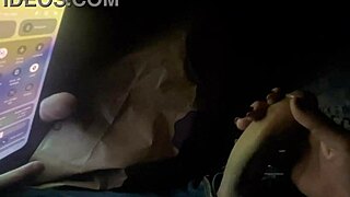 Brazilian Latina Sucks Friend's Huge Cock in Cinema Before Expulsion