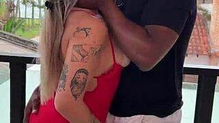 i sucked the well-endowed black guy deliciously while my boyfriend filmed everything, boss