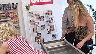 Cindy Behr And Paige Ashley Sell Sex Toys And Give Blowjobs