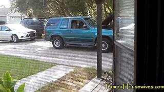 this alluring housewife just can't get enough intimate attention