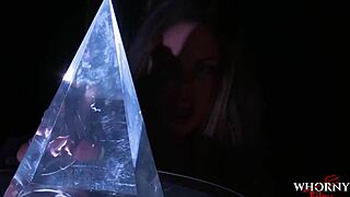 Whornyfilms police officer hardcore threesome with masked guy!