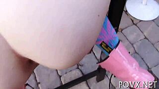 Impressive cock-sucking action in pov