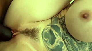 Chantal danielle's huge tits cause interracial trouble