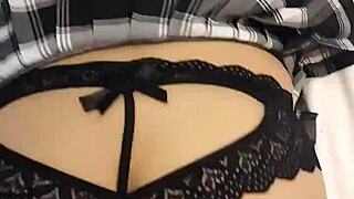 Destiny Mae Gets Fucked Hard From Behind In A Sexy Mini Skirt