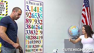 Charity roleplay girl with huge tits blows and gets drilled