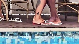 Husband Films Well-Endowed Trans with Wife and Friend