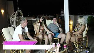 compilation of elo cardone and victor mustang in bora cast with bruna carlos and matheus caetano part 2 on sheer red