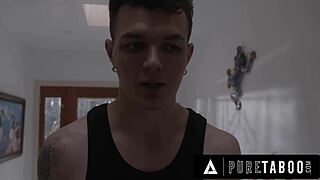 pure taboo, possessed housewife august skye drains local boy?