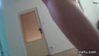 Czech teen 18+ is teased in the mall and penetrated in pov