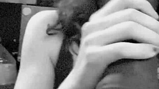 Hey, check out this BBC dildo dick sucking session!