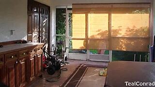 Vicky Vette's Poolside Lesbian Licking Orgasm!