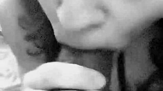 Hey, check out this BBC dildo dick sucking session!