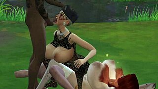 Sims 4 Porn Mortimer And Duncan Fuck Whore Sabri Muff And Mercedes Joins