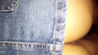 Young Girl Creampie in Cowgirl Position