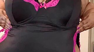 Big Beautiful Sexy BBW Feels Intense Pleasure