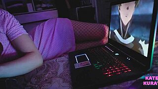 Evening Movie Viewing Turns Blowjob