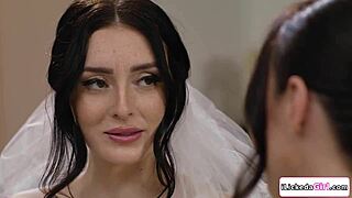 Busty babe enjoys tribbing with her milf girlfriend