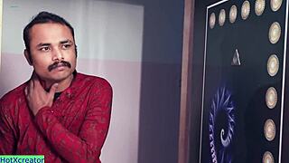 hot bhabhi interacts with naughty devar in a playful scenario