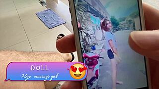 Horny Thai Ladyboy Dick Sucker Cums with Foreigner!