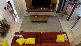 The delivery guy arrived, and I sucked him until he came inside me