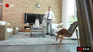 Hot Stepdaughter Craves Stepdads Attention Intensely