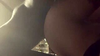 Pounding Her Pussy Deep In Her Guts With Big Black Cock