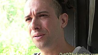 Watch the real stepmom get jizzed all over