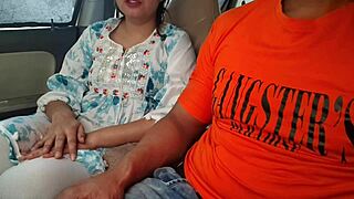 can you believe cute saara bhabhi gets fucked with a huge dick in the car outdoors?