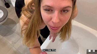 Friends sister helps with cum in shower during sleepover featuring michaelfrostpro and milfetta